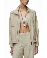 Nocturne - Jacquard Bomber Jacket - Lyst