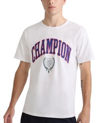 Champion - Classic Standard-fit Logo Graphic T-shirt - Lyst