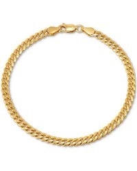 Giani Bernini - Curb Link Chain Bracelet In 18k Gold-plated Sterling Silver, Created For Macy's (also In Serling Silver) - Lyst
