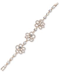 Givenchy - Pave & Crystal Flower Flex Bracelet - Lyst