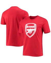 Arsenal 3 Lions club et pays petit Crest Ringer T-shirt pour homme 