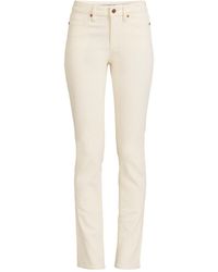 Lands' End - Tall Tall Recycled Denim Mid Rise Straight Leg Jeans - Lyst