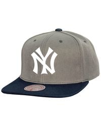 Mitchell & Ness - New York Yankees Cooperstown Collection Basic Flip Snapback Hat - Lyst