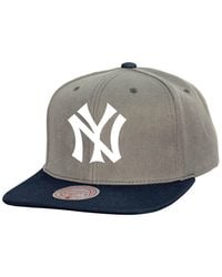 Mitchell & Ness - New York Yankees Cooperstown Collection Basic Flip Snapback Hat - Lyst