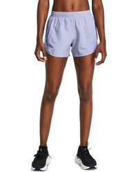 Under Armour - Fly By Mesh-panel Running Shorts - Lyst