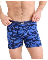 Saxx Underwear Co. - Daytripper Relaxed-fit Moisture-wicking Printed Boxer Briefs - Lyst