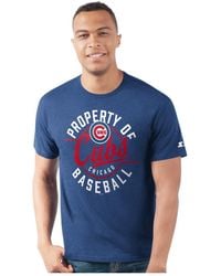 Starter - Chicago Cubs Prime Time Property Of T-shirt - Lyst