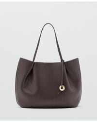 Mango - Large Shopper Bag - Lyst