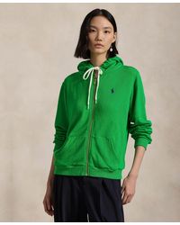 Polo Ralph Lauren - Cotton Fleece Full-zip Hoodie Sweatshirt - Lyst