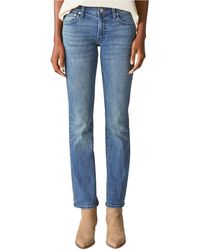 Lucky Brand Yellowstone Sweet Straight Jeans in Blue | Lyst