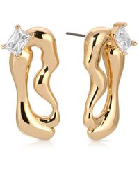 Ettika - 18k Plated Winding Crystal Earrings - Lyst