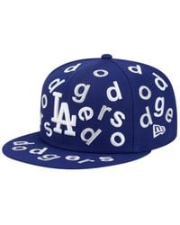 KTZ - Los Angeles Dodgers Team Confetti 59fifty Fitted Hat - Lyst