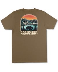 Columbia - Commute Landscape Logo Graphic T-shirt - Lyst