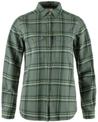 Fjallraven - Ovik Heavy Cotton Flannel Shirt - Lyst
