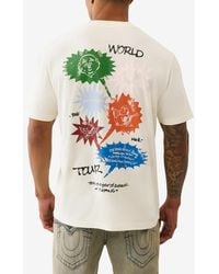 TRUE RELIGION - Short-sleeve T-shirt - Lyst