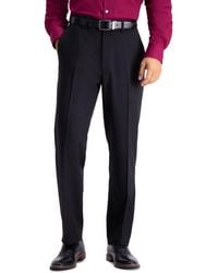 Haggar - Travel Performance Suit Separates Flex Waistband Pants - Lyst