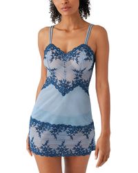 Wacoal Embrace Lace Sheer Chemise Lingerie Nightgown 814191 in