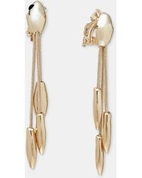 Style & Co. - Shaky Chain Clip-on Linear Drop Earrings - Lyst