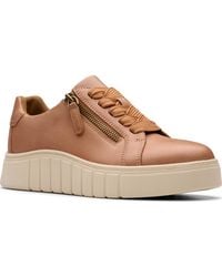 Clarks - Mykah Joy Round Toe Sneakers - Lyst