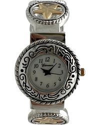 Olivia Pratt - Circles Shape Bangle Watch - Lyst