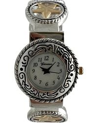 Olivia Pratt - Circles Shape Bangle Watch - Lyst