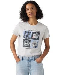 Levi's - Perfect Graphic Logo Cotton T-shirt - Lyst