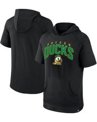 Fanatics - Oregon Ducks Double Arch Raglan Short Sleeve Hoodie T-shirt - Lyst