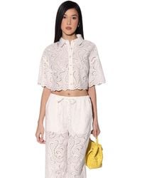 Walter Baker - Cindy Eyelet Top - Lyst