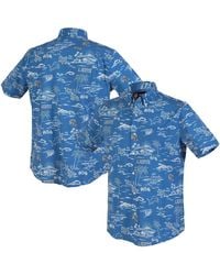 Reyn Spooner - Detroit Lions Kekai Performance Button-down Shirt - Lyst