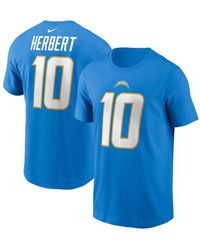 Men's Nike Justin Herbert Navy Los Angeles Chargers Alternate Game Jersey