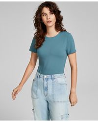 And Now This - Double-layered Crewneck Bodysuit - Lyst