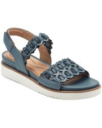 Easy Spirit - Warna Woven Flat Slingback Sandals - Lyst