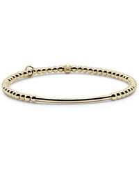 Bowood Lane - Non-tarnishing Filled 3mm Ball And Tube Stretch Bracelet - Lyst