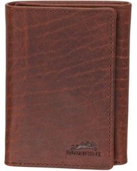 Mancini - Buffalo Rfid Secure Trifold Wallet - Lyst