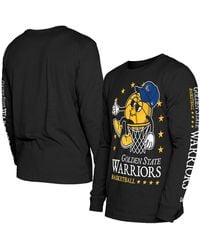 KTZ - Golden State Warriors Old School Sport Long Sleeve T-shirt - Lyst