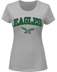 Fanatics - Philadelphia Eagles Plus Size Arch Over Logo T-shirt - Lyst