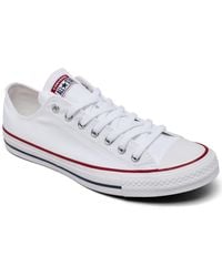 Converse - Men's Shoes, Chuck Taylor Low Top Sneakers From Finish Line - Lyst