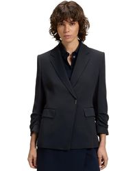 BOSS - Boss By Press-stud Closure Slim-fit Blazer - Lyst