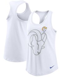 Nike - Los Angeles Rams Tri-blend Scoop Neck Racerback Tank Top - Lyst