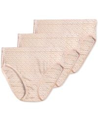Jockey - Elance Cotton French Cut Underwear 3-pk 1541 - Lyst