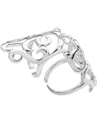 Lucy Quartermaine - Elements Air Armour Ring - Lyst