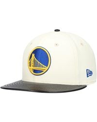 KTZ - White/black Golden State Warriors Visor Two-tone 59fifty Fitted Hat - Lyst