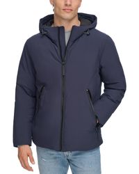 DKNY - Hooded Full-zip Jacket - Lyst