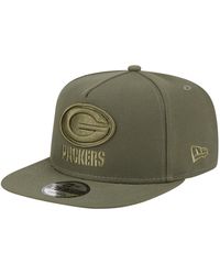 KTZ - Â Green Bay Packers Color Pack A-frame 9fifty Snapback Hat - Lyst