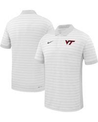 Nike - Wake Forest Demon Deacons 2025 Early Season Coaches Sideline Victory Stripe Performance Polo Shirt - Lyst