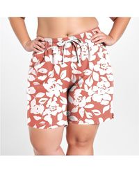 Calypsa - Plus Size 7" Board Shorts - Lyst