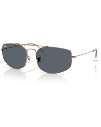 Ray-Ban - Oval Explorer 5 Sunglasses - Lyst