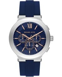 Michael Kors - Billie Chronograph Silicone Watch - Lyst
