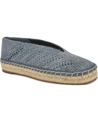 Nine West - Rorie Woven Slip-on Espadrille Flats - Lyst