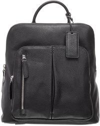 Mancini - Pebbled Brigette Backpack - Lyst